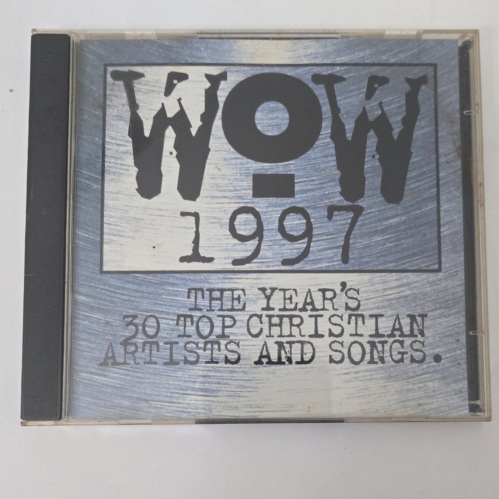 Vintage 1996 WOW 1997 CD Promo 2 Disc Set DC Talk Jars of Clay USA Made